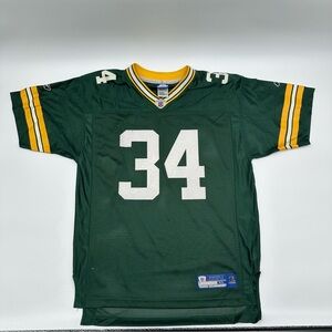 VTG Reebok mike mckenzie green bay packers jersey Youth Size XL 18-20 Green READ